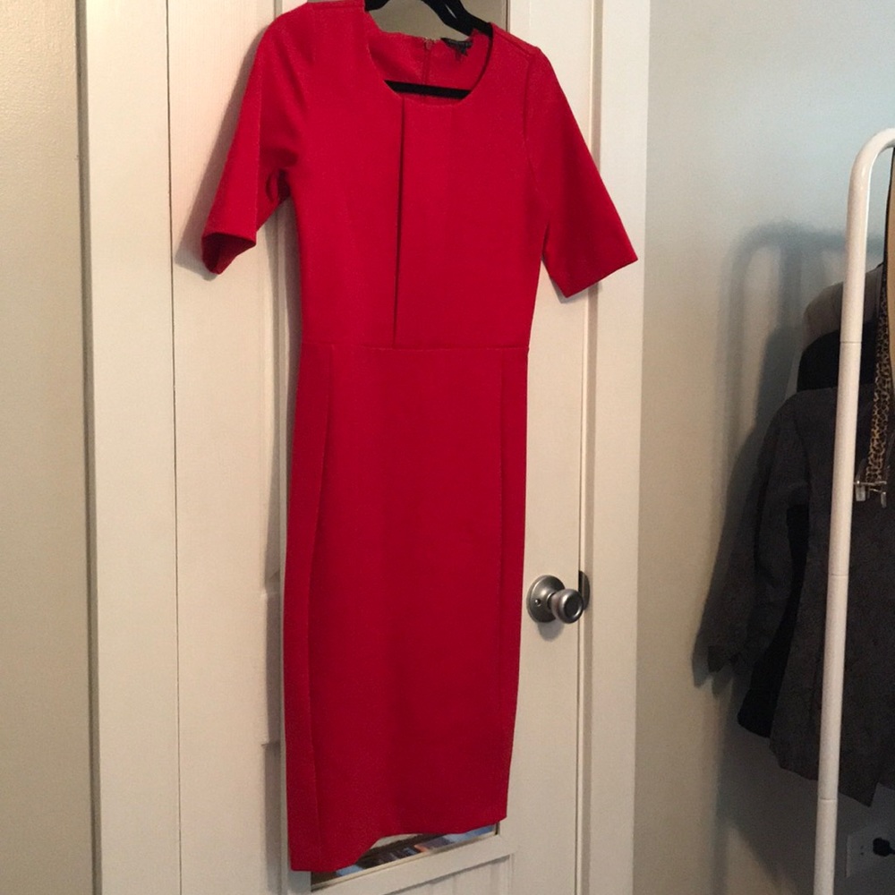 Felicity & Coco bright red dress - size small